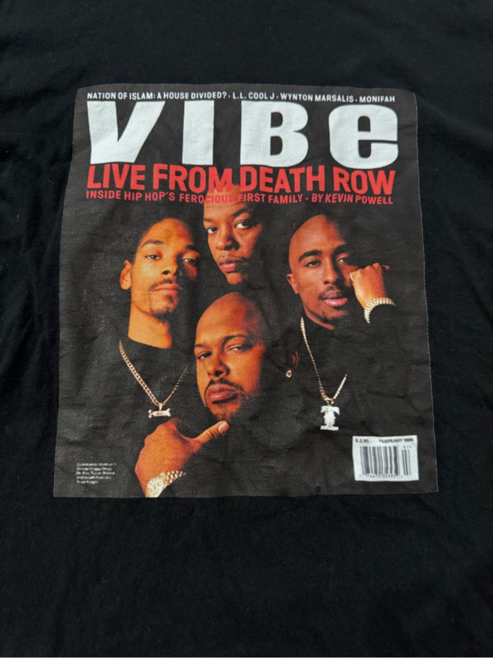 Gently Used VIBE "Live From Death Row" Graphic Tee